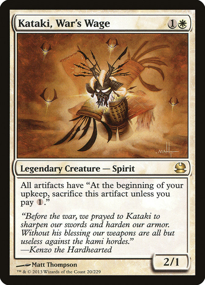 Kataki, War's Wage [Modern Masters] Foil