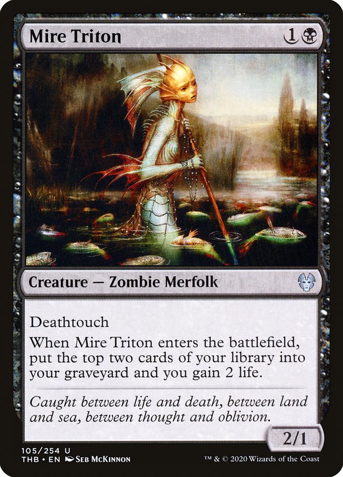 Mire Triton [Theros Beyond Death] Foil