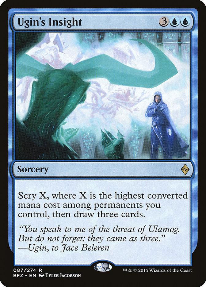 Ugin's Insight [Battle for Zendikar] Foil