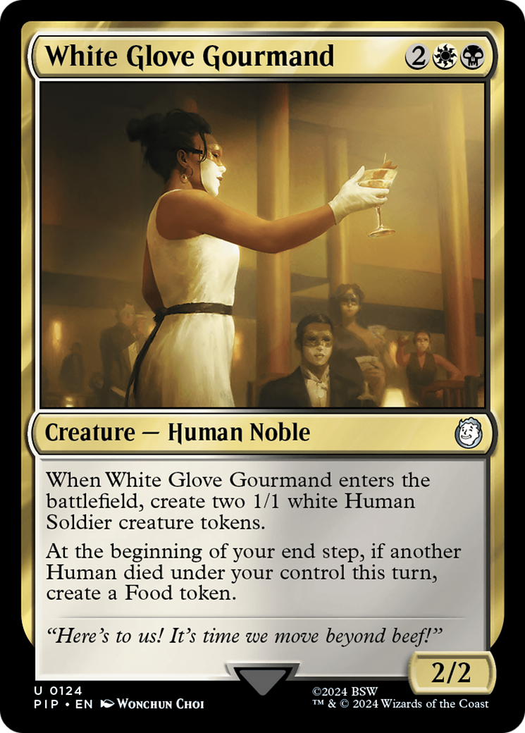 White Glove Gourmand [Fallout] Foil