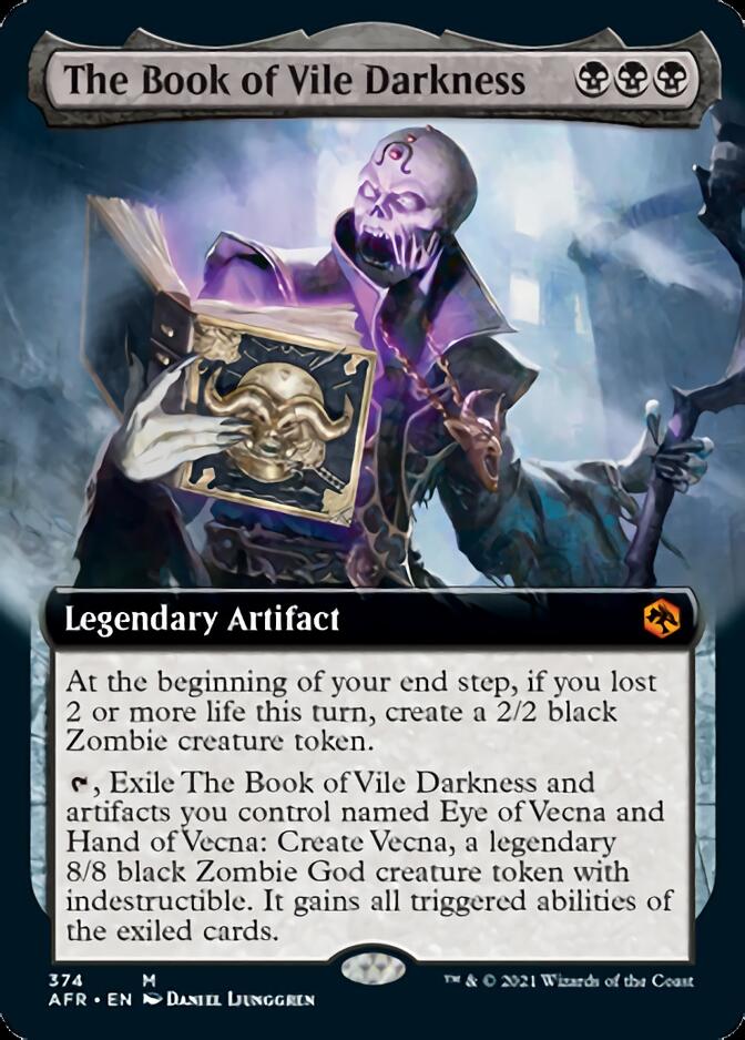 The Book of Vile Darkness (Extended Art) [Dungeons & Dragons: Adventures in the Forgotten Realms] Foil