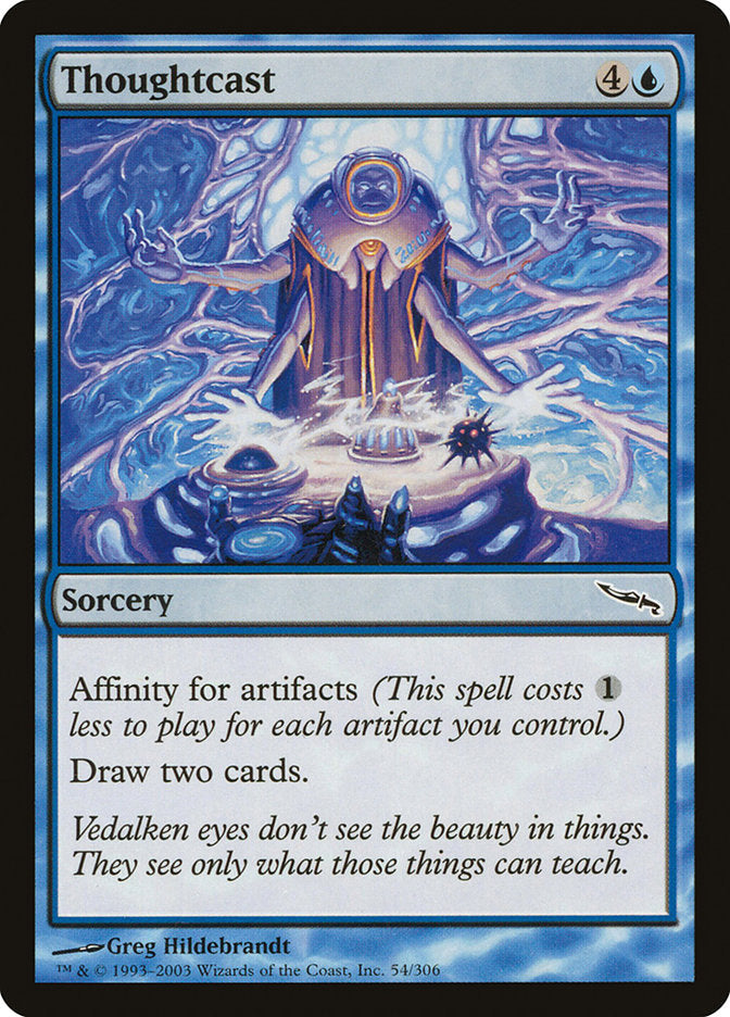 Thoughtcast [Mirrodin] Foil