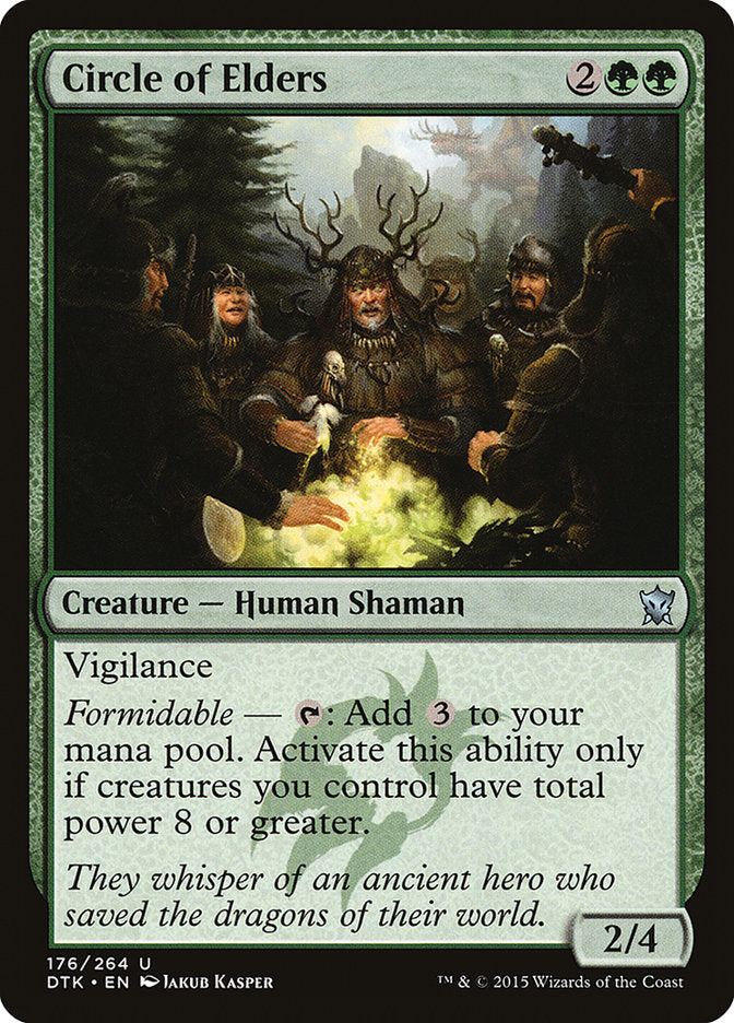 Circle of Elders [Dragons of Tarkir] Foil