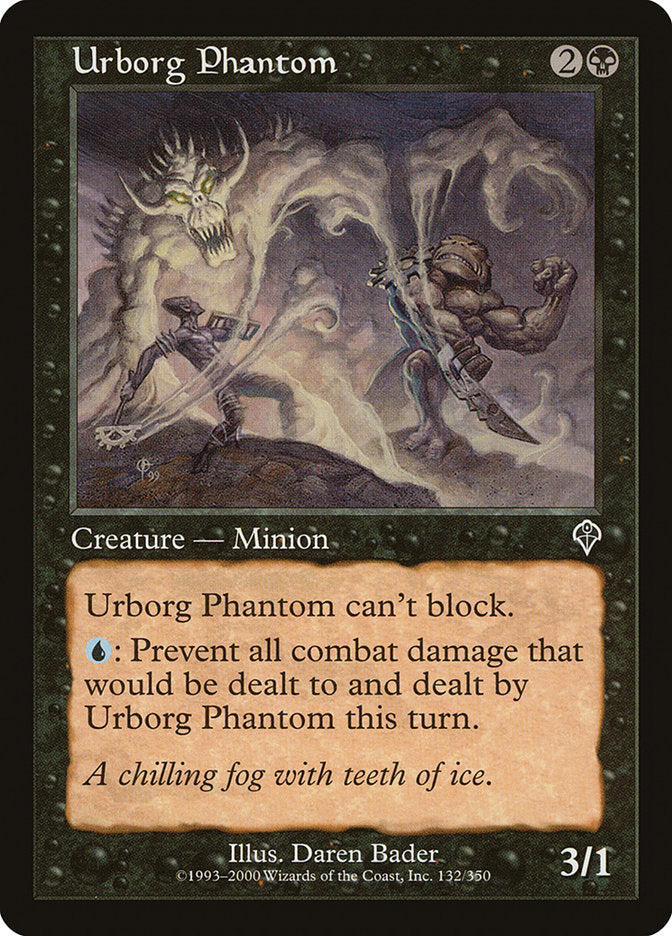Urborg Phantom [Invasion] Foil