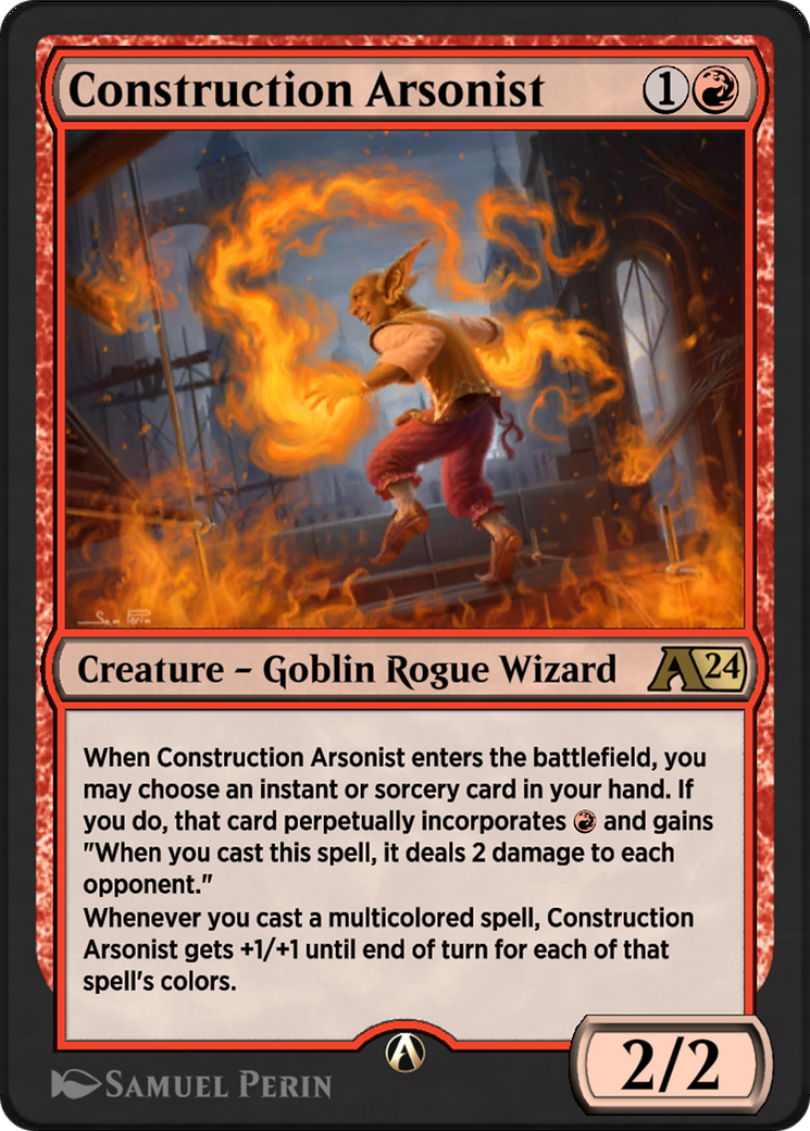 Construction Arsonist  [Alchemy: Murders at Karlov Manor ]