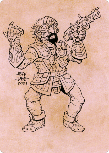 Jan Jansen, Chaos Crafter // Jan Jansen, Chaos Crafter  [Battle for Baldur's Gate Art Series] (Borderless) Foil