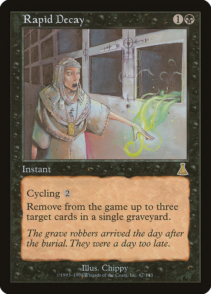 Rapid Decay [Urza's Destiny] Foil
