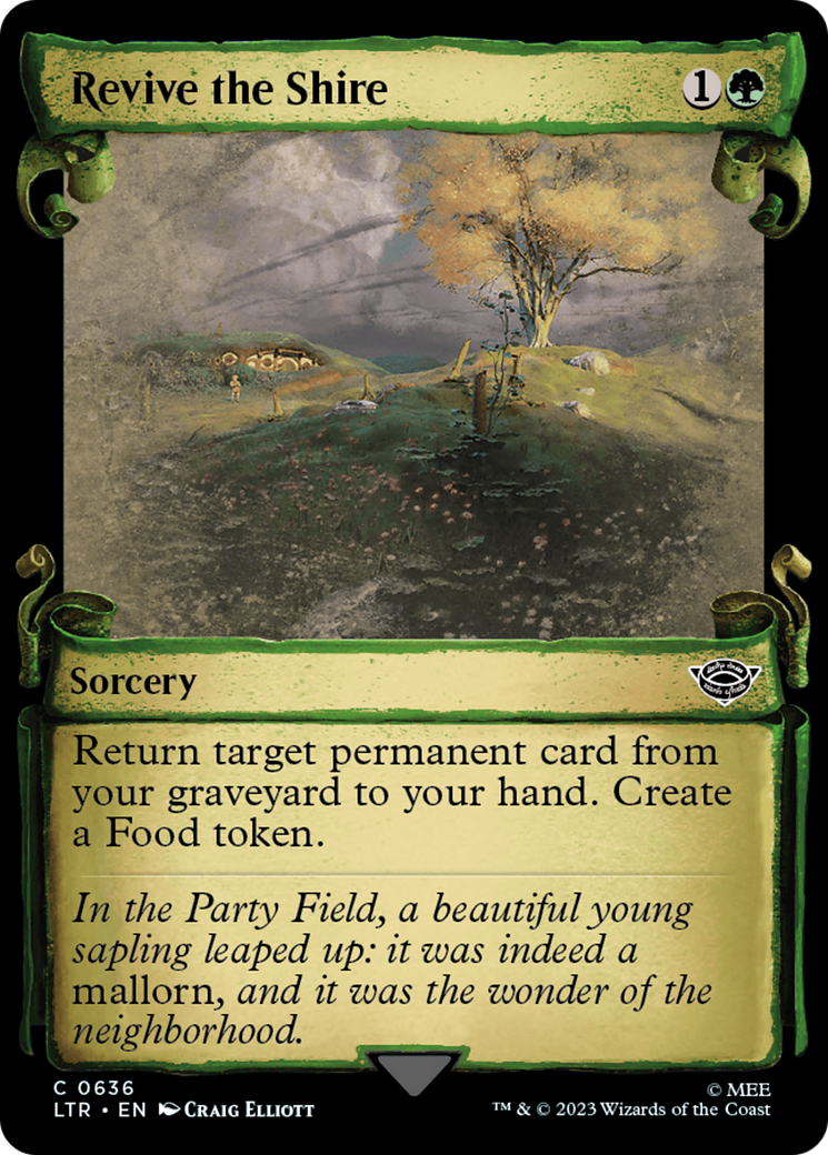 Revive the Shire [The Lord of the Rings: Tales of Middle-Earth Showcase Scrolls] Foil
