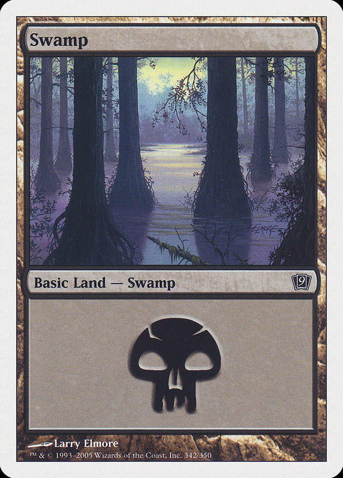 Swamp (342) [Ninth Edition] Foil