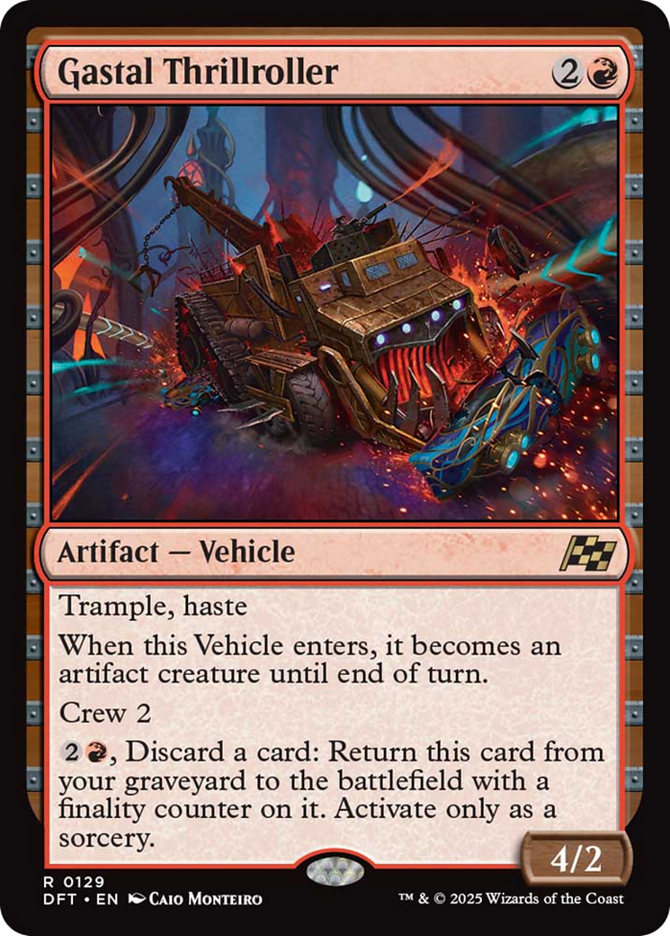 Gastal Thrillroller [Aetherdrift] Foil