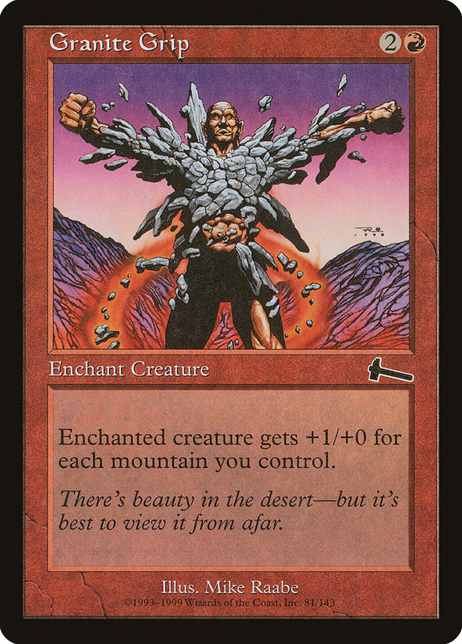 Granite Grip [Urza's Legacy] Foil