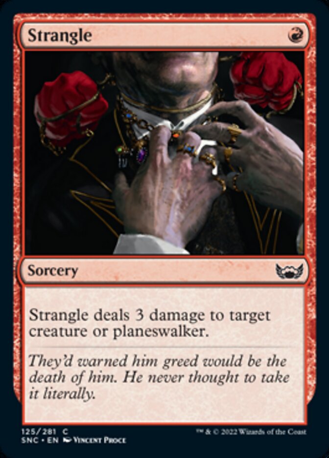 Strangle [Streets of New Capenna] Foil