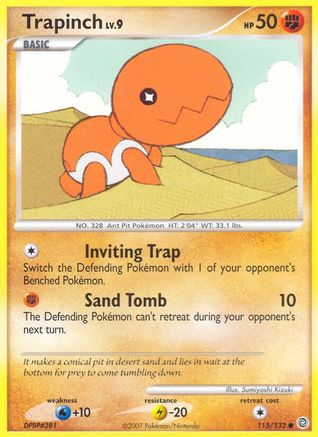 Trapinch (115/132) [Diamond & Pearl: Secret Wonders] Reverse Holofoil
