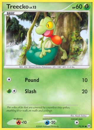 Treecko (79/99) [Platinum: Arceus] Reverse Holofoil