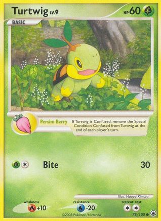 Turtwig (78/100) [Diamond & Pearl: Majestic Dawn] Reverse Holofoil