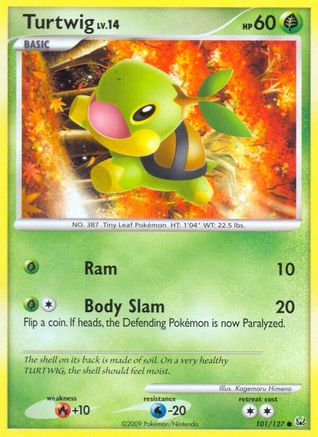Turtwig (101/127) [Platinum: Base Set] Reverse Holofoil