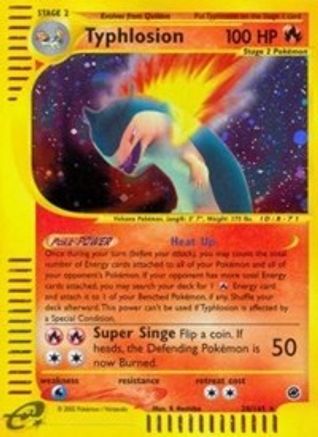 Typhlosion (28/165) [Expedition: Base Set] Reverse Holofoil