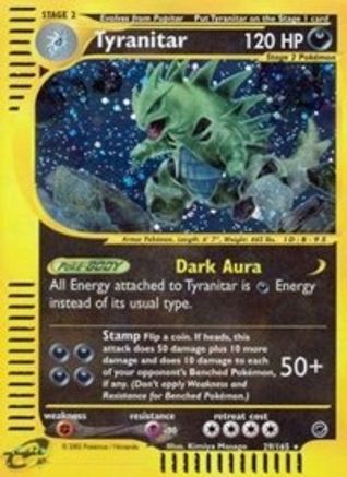 Tyranitar (29/165) [Expedition: Base Set] Holofoil