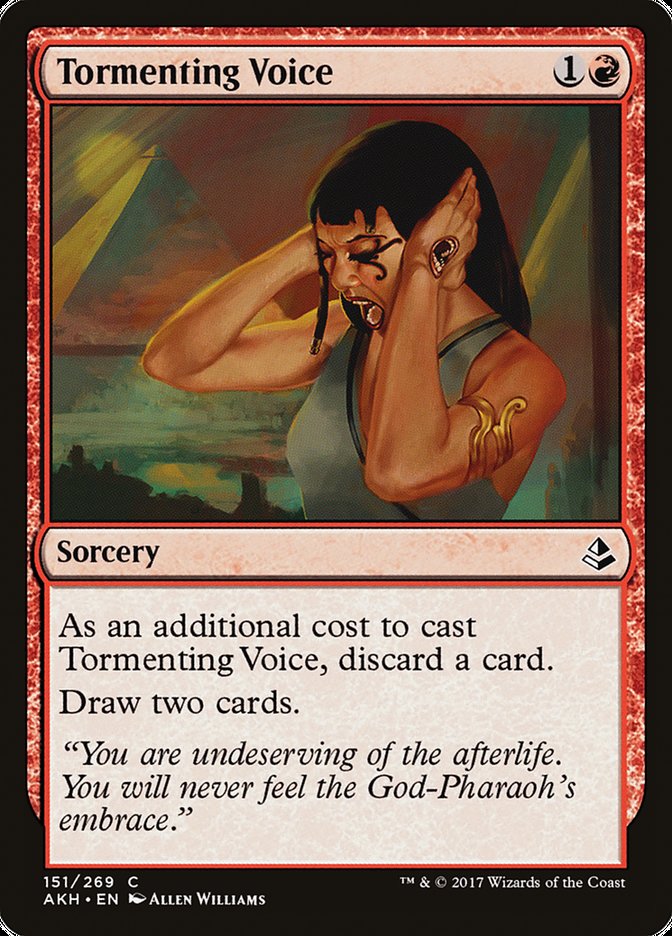 Tormenting Voice [Amonkhet] Foil