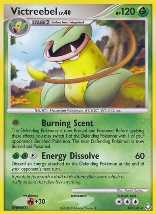 Victreebel (44/146) [Diamond & Pearl: Legends Awakened] Reverse Holofoil