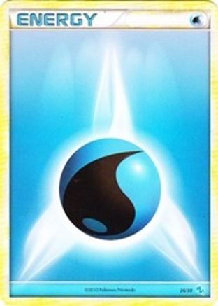 Water Energy (6/30) [HeartGold & SoulSilver: Trainer Kit - Gyarados]