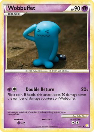 Wobbuffet (13/123) [HeartGold & SoulSilver: Base Set] Reverse Holofoil