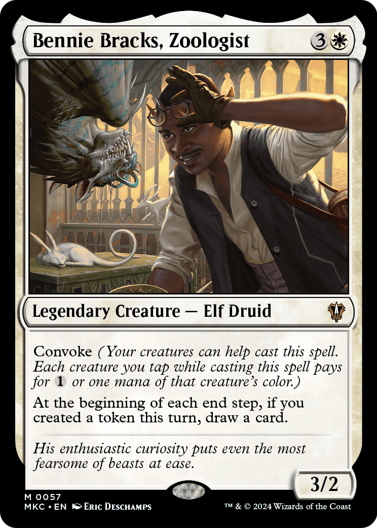 Bennie Bracks, Zoologist [Murders at Karlov Manor Commander]