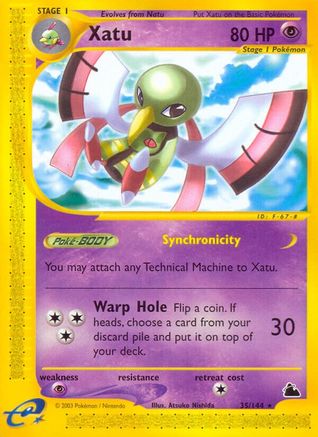Xatu (35/144) [Skyridge] Reverse Holofoil