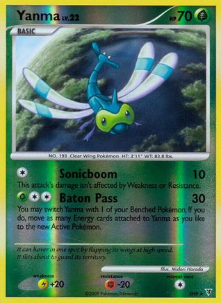 Yanma (SH9) [Platinum: Supreme Victors] Reverse Holofoil