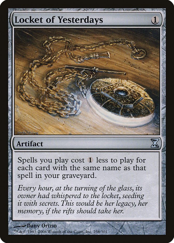 Locket of Yesterdays [Time Spiral] Foil