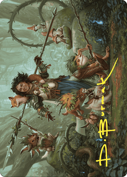 Ellivere of the Wild Court // Ellivere of the Wild Court  [Wilds of Eldraine Art Series] (Borderless)
