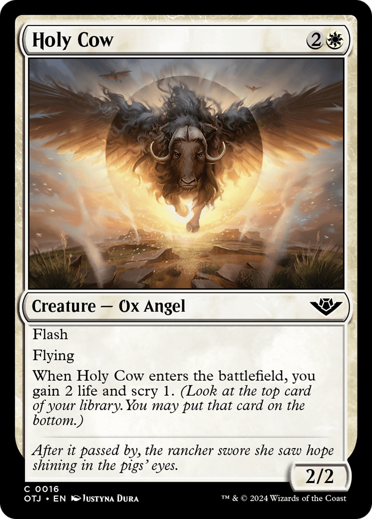 Holy Cow [Outlaws of Thunder Junction] Foil