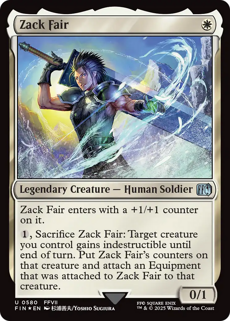 Zack Fair (Surge Foil)  [FINAL FANTASY]