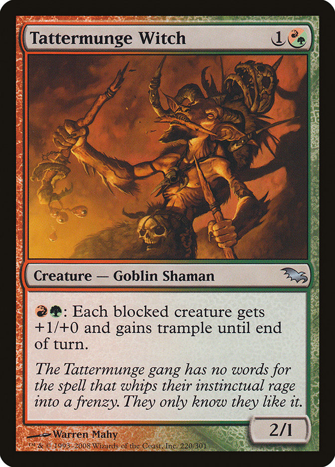 Tattermunge Witch [Shadowmoor] Foil