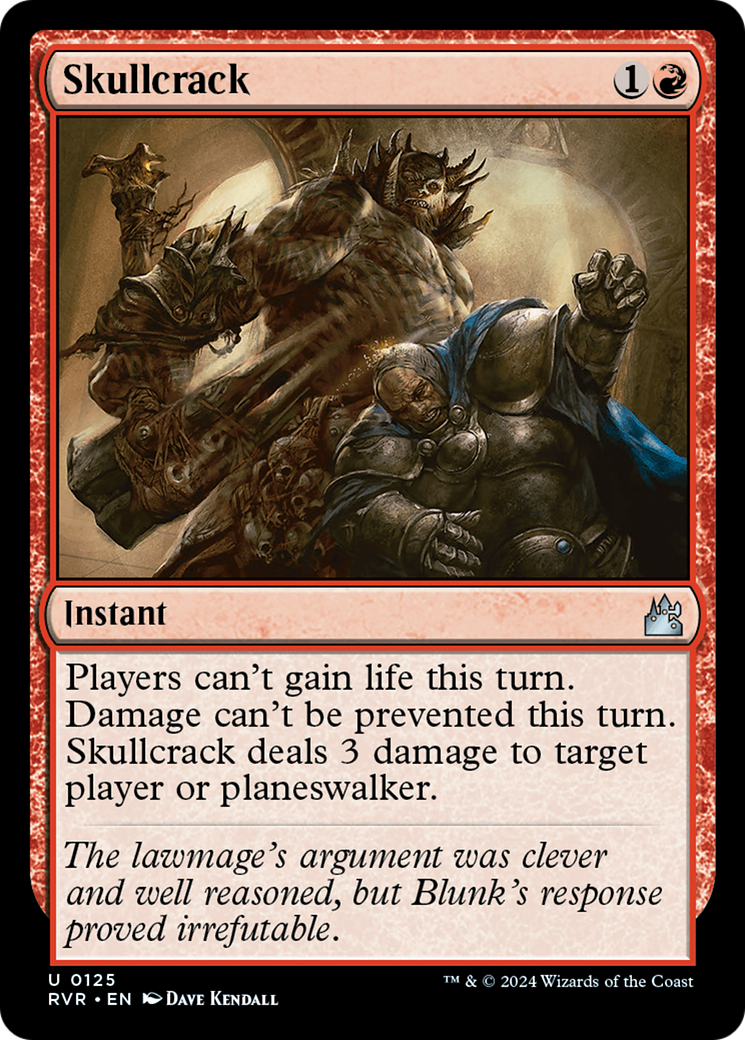 Skullcrack [Ravnica Remastered] Foil
