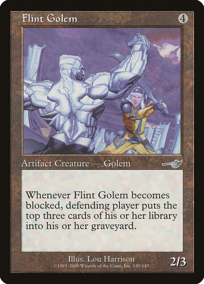 Flint Golem [Nemesis] Foil