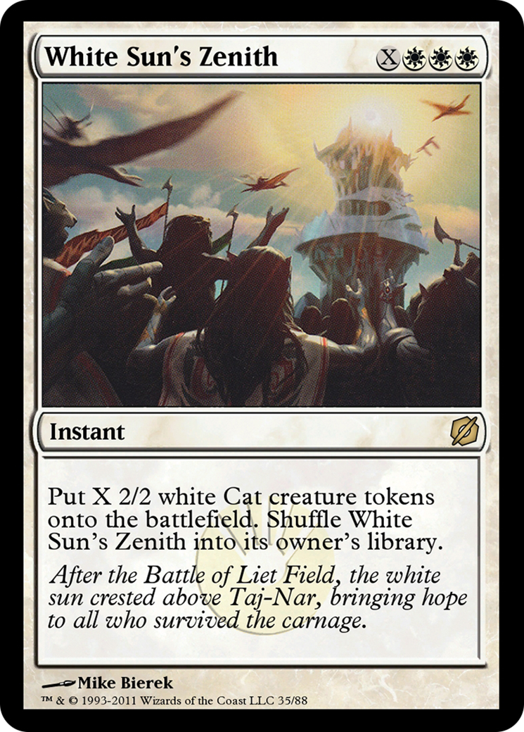 White Sun's Zenith  [Duel Decks: Mirrodin Pure vs. New Phyrexia]