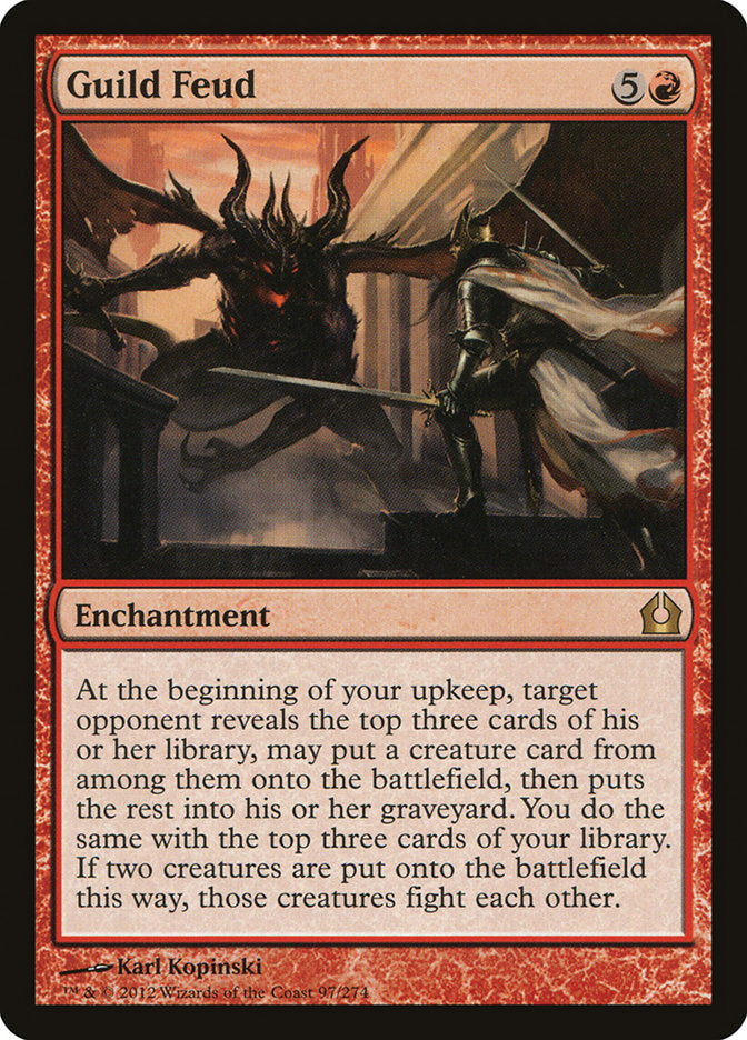 Guild Feud [Return to Ravnica] Foil