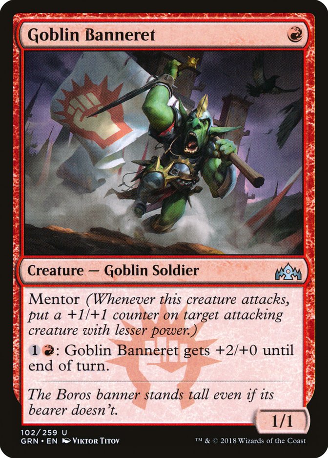 Goblin Banneret [Guilds of Ravnica] Foil