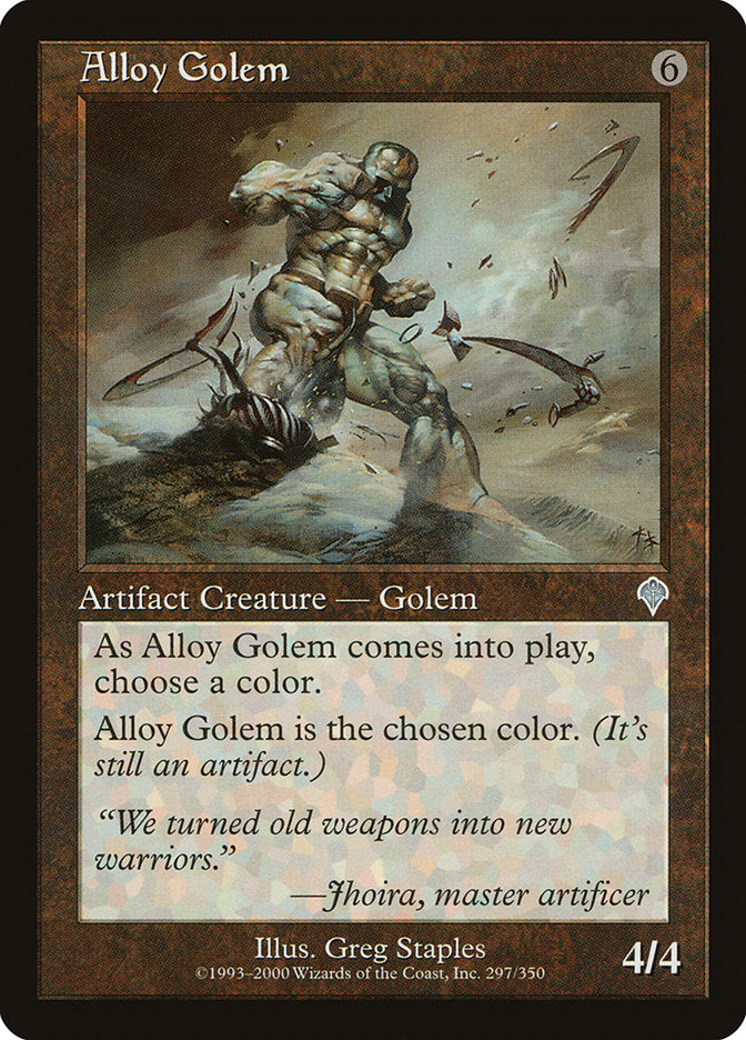 Alloy Golem [Invasion] Foil