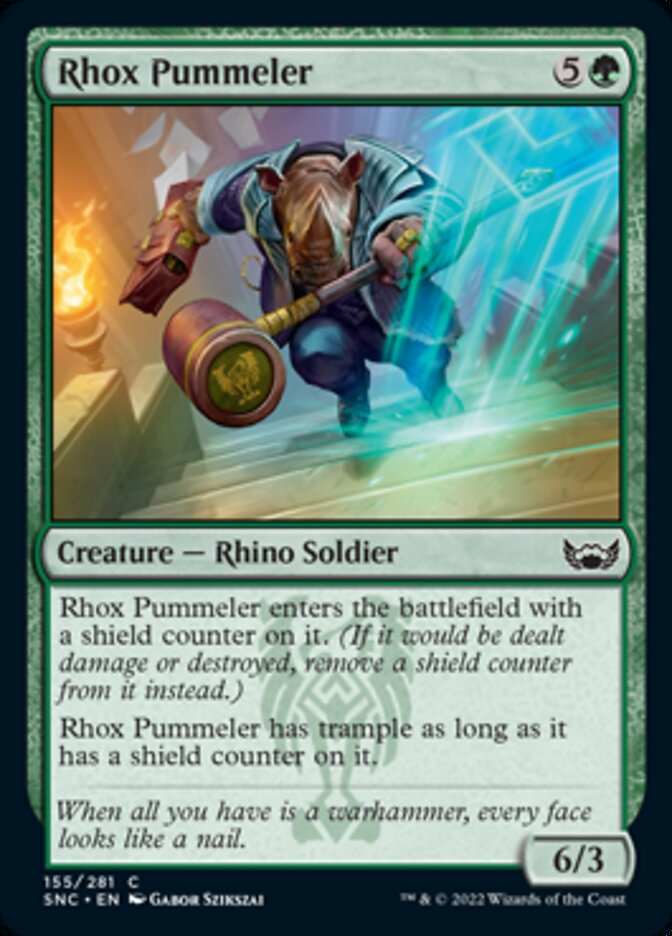 Rhox Pummeler [Streets of New Capenna] Foil