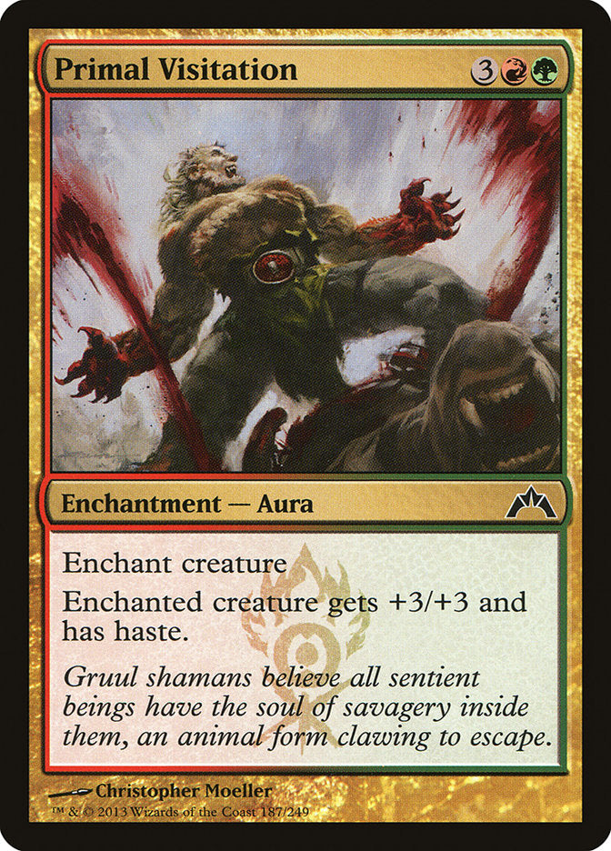 Primal Visitation [Gatecrash] Foil