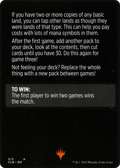 Mini-Master // Mini-Master (cont'd)  [Commander Legends: Battle for Baldur's Gate Minigames] Foil