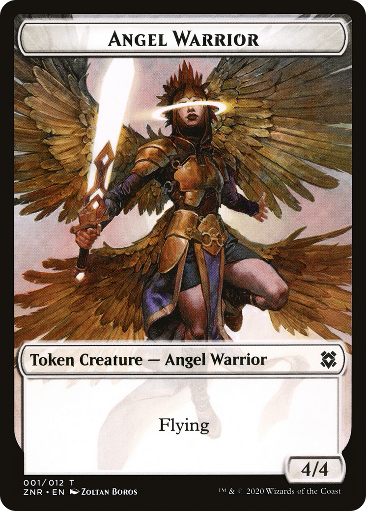 Angel Warrior  [Zendikar Rising Tokens]