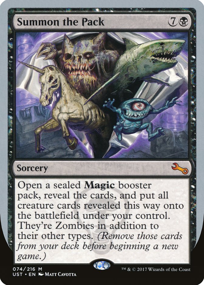 Summon the Pack [Unstable] Foil