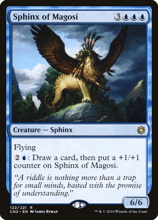 Sphinx of Magosi [Conspiracy: Take the Crown] Foil