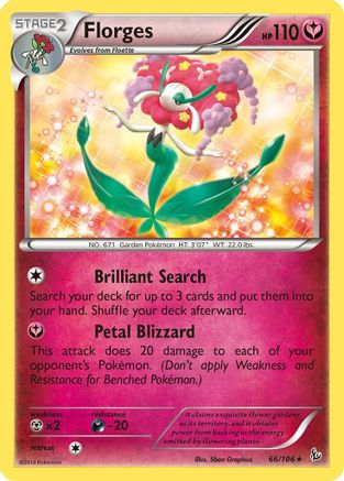 Florges (66/106) [XY: Flashfire] Reverse Holofoil
