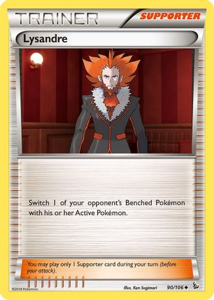 Lysandre (90/106) [XY: Flashfire] Reverse Holofoil