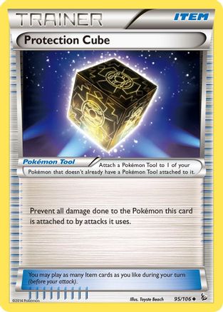 Protection Cube (95/106) [XY: Flashfire] Reverse Holofoil