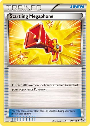 Startling Megaphone (97/106) [XY: Flashfire] Reverse Holofoil